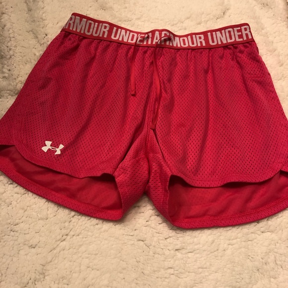 Under Armour Pants - Pink under armour shorts